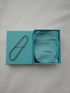 高島屋ティファニー購入ハードウェア TIFFANYマイクロ リンク ブレスレット シルバー