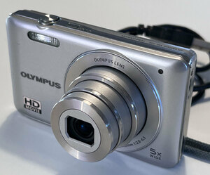 オリンパス OLYMPUS VG-120 デジタルカメラ USBコード、電池付き 動作確認品