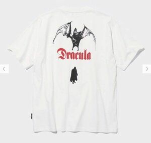 サイズM GU × UNDERCOVER グラフィックTシャツ (5分袖) アンダーカバー ドラキュラ DRACULA