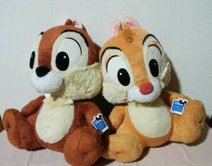 Бесплатная доставка редкая Disney Chip &amp; Dale Max Jumbo Fluffy Fluffy Puffy Puffy Heval Height Около 60 см Sega Amusement Exclusive Premium