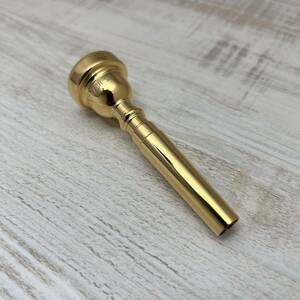 【美品】トランペットマウスピース　V.BACH　バック　5C　GP