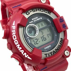 新品 CASIO カシオ G-SHOCK ジーショック FROGMAN フロッグマン 腕時計 DW-8201GF-4 マスターオブG クオーツ デジタル チタニウム チタン