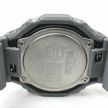超美品 CASIO カシオ G-SHOCK ジーショック 腕時計 GA-2110ET-8 クオーツ アナデジ オクタゴン グレー アナデジ 格好良い 動作確認済_画像5