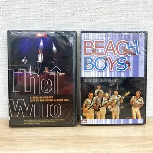 新品 未開封 TheWho BEACH BOYS ザ・フー ロジャー・ダルトリー ブライアン・ウィルソン DVD 2枚セット ライブ 音楽 洋楽 ロックバンド .