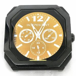 CITIZEN シチズン independent インディペンデント 腕時計 6329-003520-01 クオーツ コレクション スクエア 個性的 電池交換済 動作OK