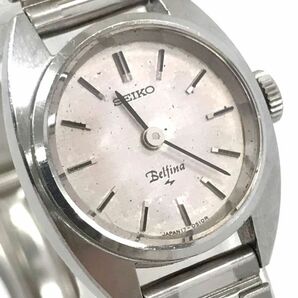 SEIKO セイコー BELFINA ベルフィーナ 腕時計 手巻き 機械式 オートマティック アナログ ラウンド シルバー コレクション ヴィンテージの画像1