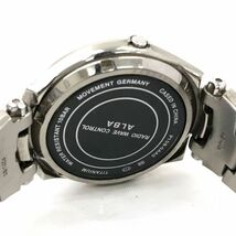 SEIKO セイコー ALBA アルバ ROOX 腕時計 P108-0AA0 クオーツ 電波 アナデジ シルバー ブラック チタニウム コレクション 動作確認済み_画像6