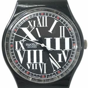 Swatch スウォッチ GESETTO 腕時計 GB155 クオーツ コレクション コレクター おしゃれ ブラック 格好良い 新品電池交換済 動作確認済