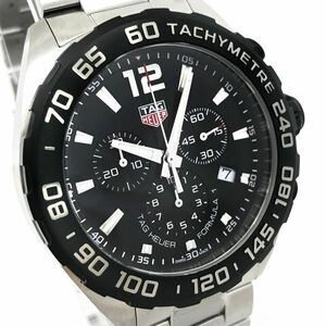 新品 TAG HEUER タグホイヤー フォーミュラ1 腕時計 CAZ1010 クオーツ クロノグラフ カレンダー ブラック コレクション 動作OK 箱付き