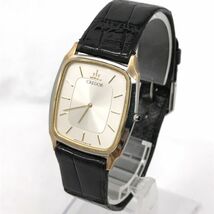 SEIKO セイコー CREDOR クレドール 腕時計 2F70-5150 クオーツ 14K 19g コレクション 純正ベルト シンプル 2針 電池交換済 動作確認済_画像2