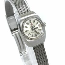 RADO ラドー PRINCESS 腕時計 1541258 自動巻き アナログ ラウンド クッション ゴールド シルバー ヴィンテージ ウォッチ コレクション_画像4