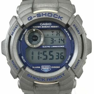 CASIO カシオ G-SHOCK ジーショック 腕時計 G-2000 クオーツ デジタル カレンダー グレー 格好良い カジュアル コレクション 動作確認済