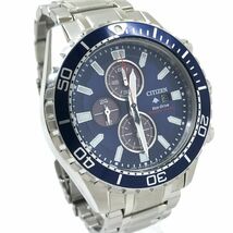 美品 CITIZEN シチズン PROMASTER プロマスター Eco-Drive エコドライブ 腕時計 CA0710-91L B612-S115914 ソーラー ラウンド 動作確認済み_画像4