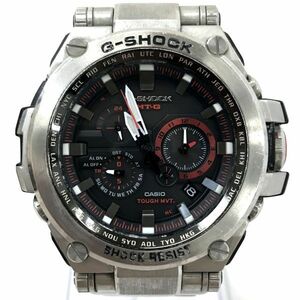 CASIO カシオ G-SHOCK ジーショック MT-G 腕時計 MTG-S1000D-1A4 電波ソーラー タフソーラー マルチバンド6 ブラック レッド 動作OK
