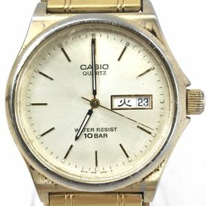 CASIO カシオ 腕時計 MMW-82 クオーツ ヴィンテージ コレクション コレクター ゴールド カレンダー ラウンド シンプル おしゃれ アナログ