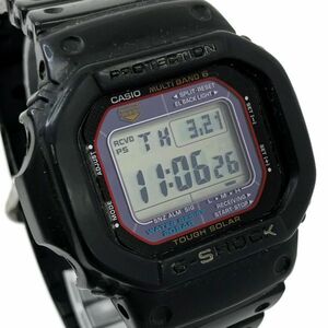 CASIO カシオ G-SHOCK ジーショック マルチバンド6 腕時計 GW-M5610U-1 電波ソーラー タフソーラー デジタル スクエア 動作確認済