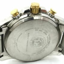 美品 CITIZEN シチズン Eco-Drive エコドライブ 腕時計 AT3035-54E E610-S104840 電波ソーラー アナログ クロノグラフ ラウンド 動作確認済_画像6