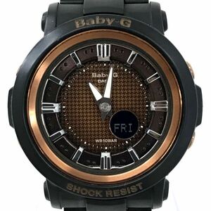 CASIO カシオ BABY-G ベビージー 腕時計 クオーツ BGA-301-1A7 アナデジ ネオンダイアル おしゃれ コレクション 電池交換済み 動作確認済
