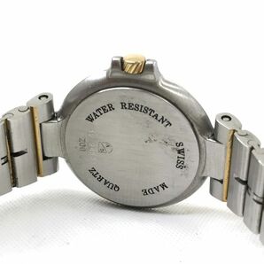 Dunhill ダンヒル millenium ミレニアム 腕時計 クオーツ アナログ ラウンド ホワイト ゴールド シルバー コレクション 動作確認済みの画像5