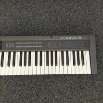 T7578＊【ジャンク】ROLAND ローランド αJUNO-2 シンセサイザー ケース付_画像4