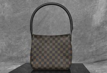 F☆LOUIS VUITTON ルイヴィトン ダミエエベヌ ミニルーピング ショルダーバッグ ☆中古☆_画像2