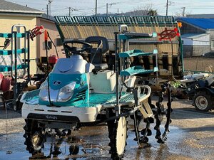 H◆【神奈川県引き取り限定】KUBOTA クボタ 6条植 田植機 SPU650 ウエルスター 15馬力 水平 施肥機 ロータリー セル 516時間☆中古☆