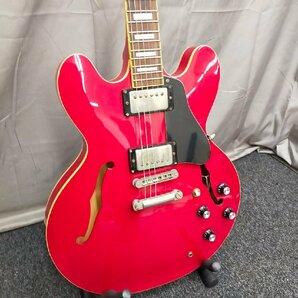 T7481＊【中古】FERNANDES Burny SRSA-65 フェルナンデス バーニー セミアコ エレキギターの画像1