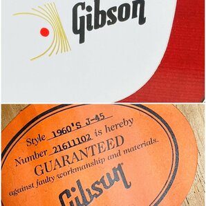 T7106＊【中古】Gibson ギブソン 1960s J-45 アコースティックギター エレアコ #21611102 の画像7