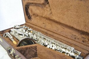 K*[ used ]MINERVA pattern number unknown alto saxophone mi flannel ba