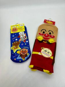 親子でアンパンマン！靴下セット売り