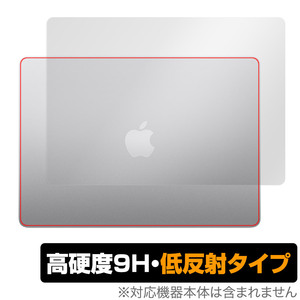 MacBook Air 15インチ M3 2024 / M2 2023 天板 保護 フィルム OverLay 9H Plus ノートPC マックブック エア 高硬度 さらさら手触り 低反射