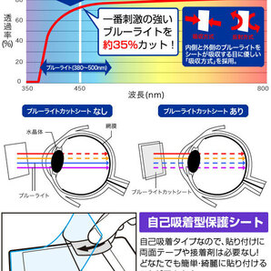 Libero 5G IV A302ZT 保護 フィルム OverLay Eye Protector ZTE リベロ スマホ用保護フィルム 液晶保護 目に優しい ブルーライトカットの画像4