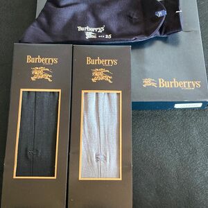 【新品未使用】Burberry バーバリー　靴下　25cm 3足セット ビジネスソックス