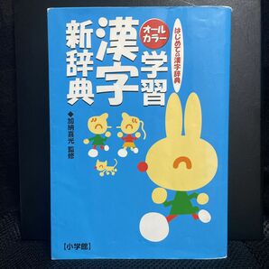 値下げしました 小学館 オールカラー学習漢字新辞典 はじめての漢字辞典 加納喜光／監修