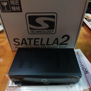 【最新パッチ】サテラ2｜satella2 HD対応デジタルFTAチューナー無料衛星放送が視聴できる！ダブル録画対応Ｗチューナー｜衛星チューナーの画像1