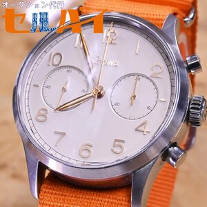 本物 超美品 ヨルグシャウアー ストーヴァ 極希少 chrono 1938 メンズウォッチ 男性用自動巻腕時計 箱 ベルト 保証書付 JORG SCHAUER STOWA