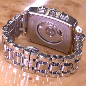 本物 超美品 ジオモナコ 極希少 オートマチック クロノグラフ ビリオネア メンズウォッチ 男性用自動巻腕時計 純正SSブレス GIO MONACOの画像7