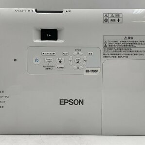 未使用に近い エプソン EPSON EB-1795F [ビジネスプロジェクター モバイルモデル 3200lm フルHD] 10億7000万色の画像2