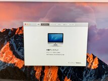 パソコン 解像度1,920 × 1,080 Apple iMac A1311 Mid 2011 21.5inch 2.5GHz Intel Core i5 8G 500GB ワイヤレス内蔵_画像3