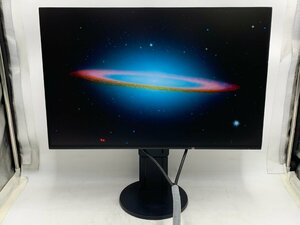 中古 EIZO FlexScan EV2456-BK 24.1型 フレームレス/1920x1200/IPS/5m/ノアンチグレア DisplayPort/HDMI/DVI-D/D-Sub15 画面回転 高さ調整