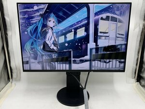 中古 EIZO FlexScan EV2456-BK 24.1型 フレームレス/1920x1200/IPS/5m/ノアンチグレア DisplayPort/HDMI/DVI-D/D-Sub15 画面回転 高さ調整