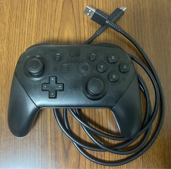 【ジャンク品】 即購入OK 純正 プロコントローラー 任天堂Switch