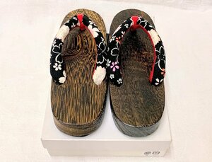 13799/ unused kimono small articles zori sandals geta Japanese clothes yukata sandals setta 