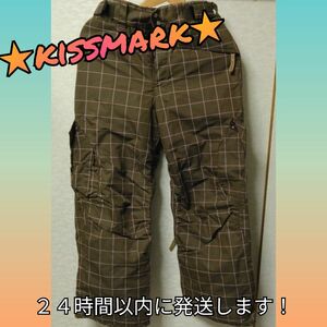 kissmark　キスマーク　スノーボード　スノボ　スノー　ウェア　 スノーボードパンツ　Sサイズ