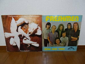 FRESHMENフレッシュメン★UK盤２枚セット Now And Then Peace On Earth CBS DOLPHION original LP 60s70sソフトロックSOFTROCKサイケpsyche