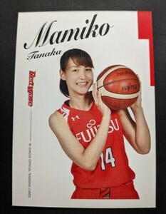 田中真美子 富士通レッドウェーブ 非売品 カード