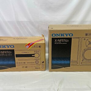 ▽未使用品▽ ONKYO オンキョー ミニコンポ X-NFR7 (D) CD/SD/USBレシーバーシステム (13224030804114NM)の画像1