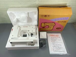 ＜未使用品＞※汚れあり　JANOME ジャノメ　ミシン コンパクト電動ミシン　sew D`Lite（30324020402043SM）