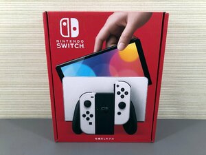 □未使用品□Nintendo　Nintendo Switch　有機ELモデル　HEG-S-KAAAA　Joy-Con(L)/(R) ホワイト（11124030203460WY）