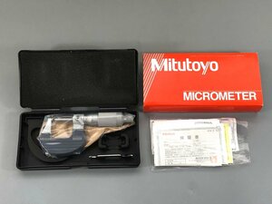 ＜未使用品＞ミツトヨ Mitutoyo ラチェットシンブルマイクロメーター 102-707 M327-25（50224030704041SM）